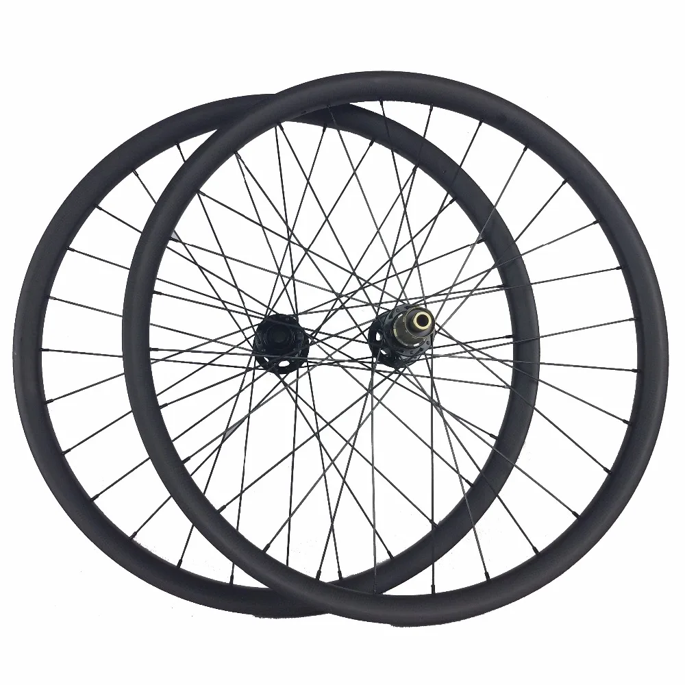 

Novatec Hub 29er Carbon-Wheel-Mtb 29Inch 35X25Mm Clincher Rim Hookless Tubeless Compatible Sraight Pull AM Mountain OEM Wheelset