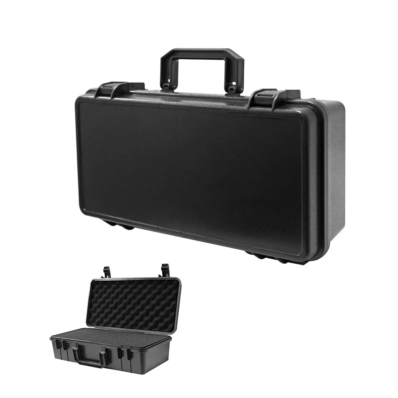 Outdoor Shockproof Boxes Protective Safety Case Plastic Tool Box Dry Box Safety Equipment Tool Storage Hardware Case w Sponge