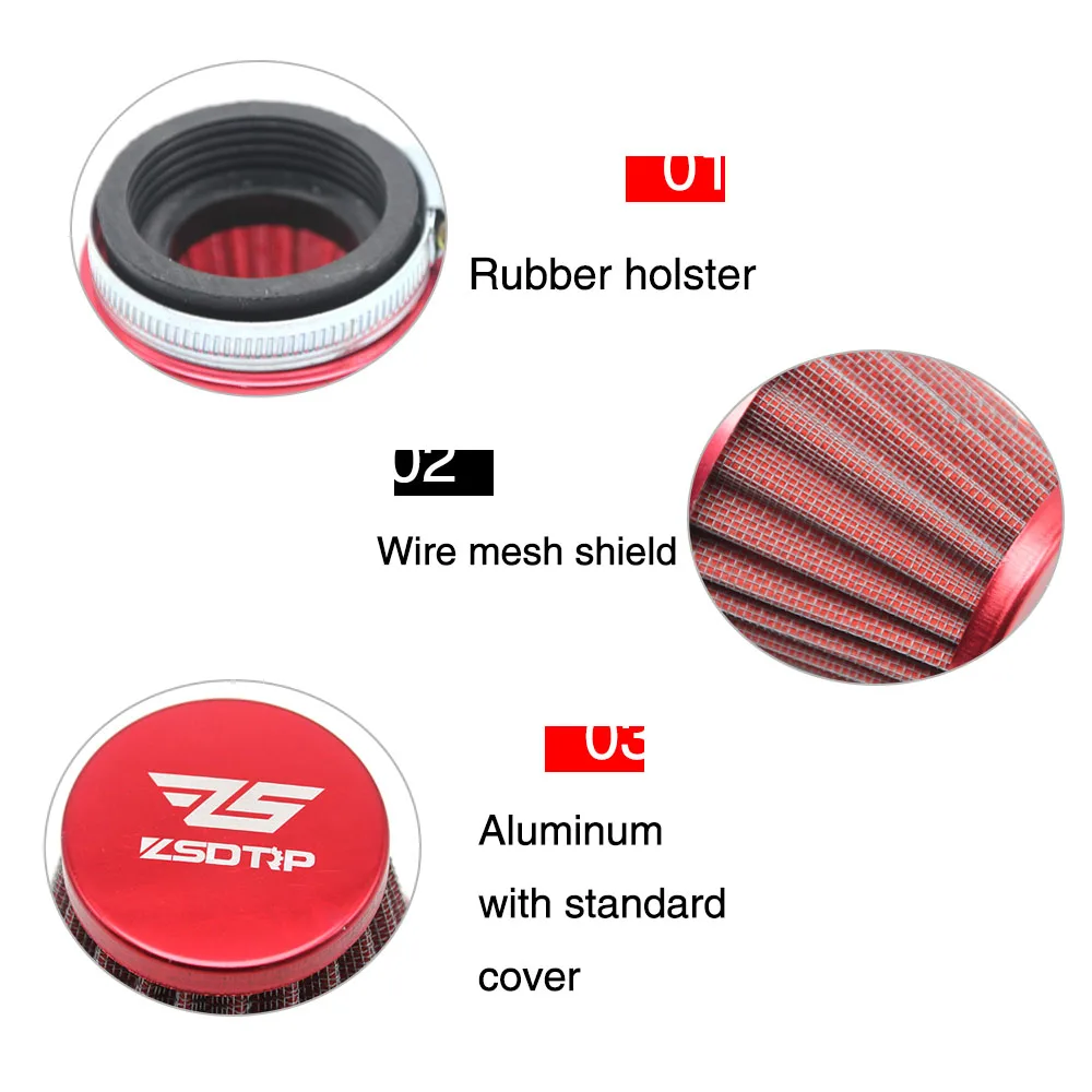 ZSDTRP 55mm Air Filter Interface Cup Universal Used at 26 28 30 32 34mm PWK For KEIHI KOSO OKO For MIKUN Motorcycle Carburetor