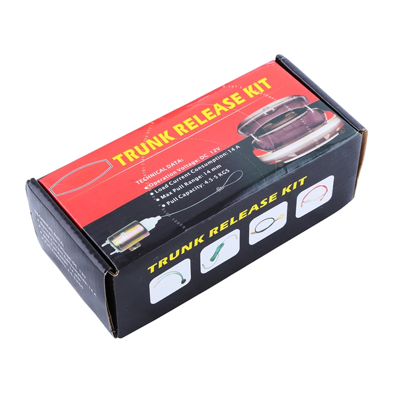 High quality Universal Electronic power trunk release kit motor for open boot DC12V long lifespan