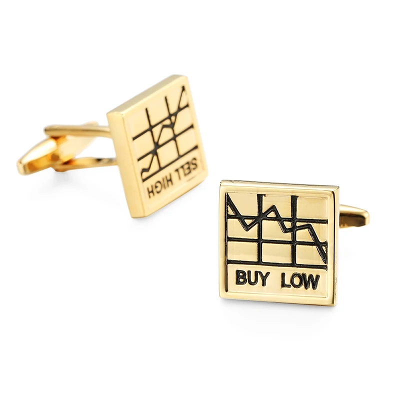 WN Eighteen new style design of high quality plating g Deluxe Cufflinks fashion men\'s French shirt Cufflinks