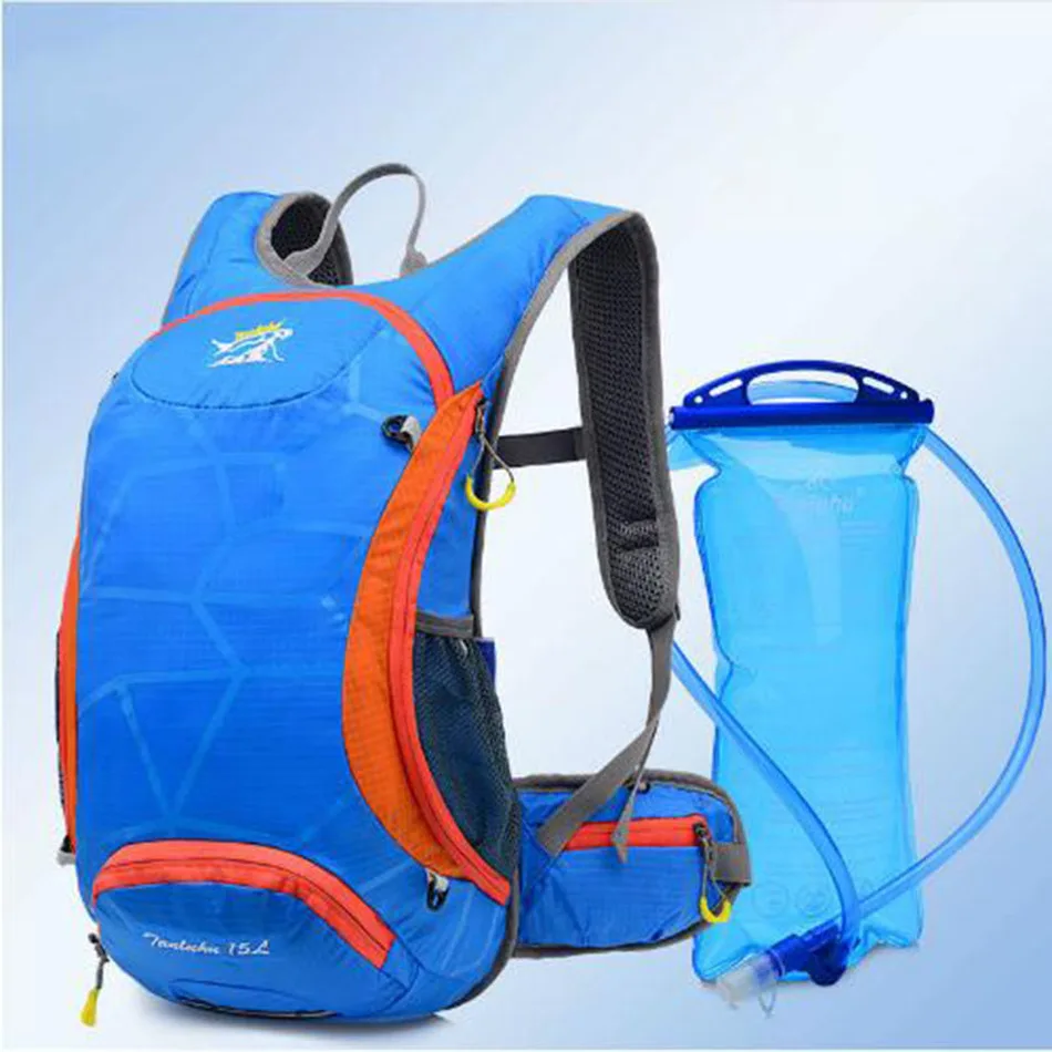 

18L Cycling Nylon Waterproof Backpack Off-road Marathon Run Carry Kettle Water bag Bicycle Accessories Bags