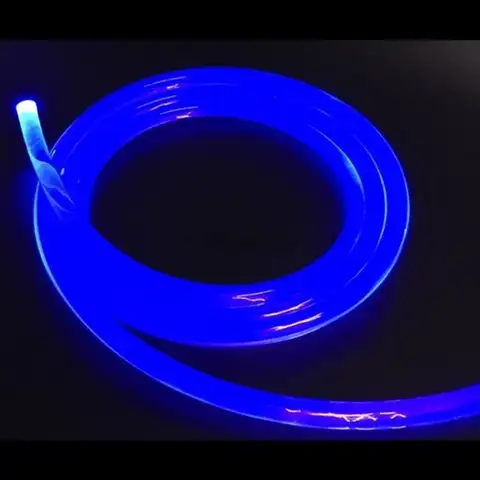 1~100 मीटर सुपर ब्राइट सॉलिड कोर साइड ग्लो फाइबर ऑप्टिक केबल 1.5~14 मिमी व्यास पारदर्शी ऑप्टिक फाइबर केबल 10 best sales ऑप्टिक फाइबर - №2