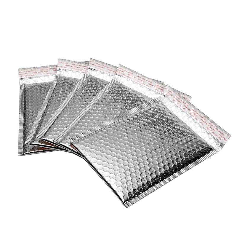 50 قطعة/الوحدة 150x180 مللي متر الذهب ورقة فقاعة مبطن البريدية المغلفات هدية حقيبة فقاعة البريدية المغلف حقيبة التعبئة والتغليف أكياس الشحن