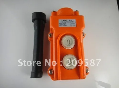 Rain Proof Up-down Two Pushbutton Crane Hoist Switche