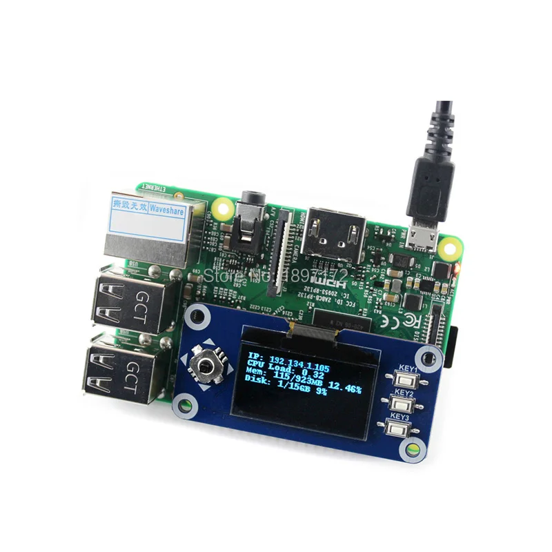 

Raspberry pi 3 model b/4B zero w 1,3 дюйма oled LCD 1,3 дюйма