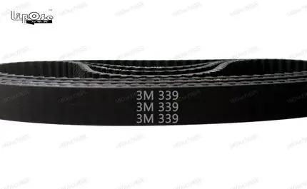 Arc HTD 3M Timing belt C= 336 339 342 345 width 6/9/12/15mm Teeth 112 113 114 115 HTD3M synchronous 336-3M 339-3M 342-3M 345-3M