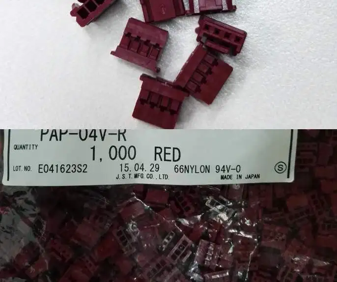 

PAP-04V-R HOUSING Red color housings connectors terminals 100% new and original parts