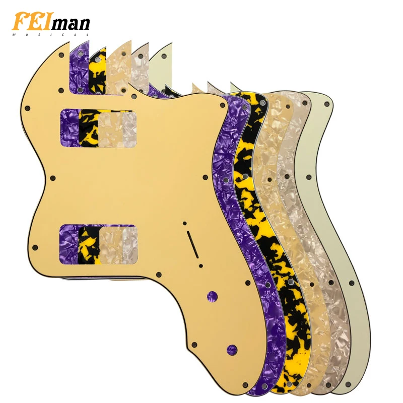 

Fei Man Pickguard For Fender Classic Guitar, Guitar Parts, Scratch Plate With TV Jones Humbucker, 72 Thinline