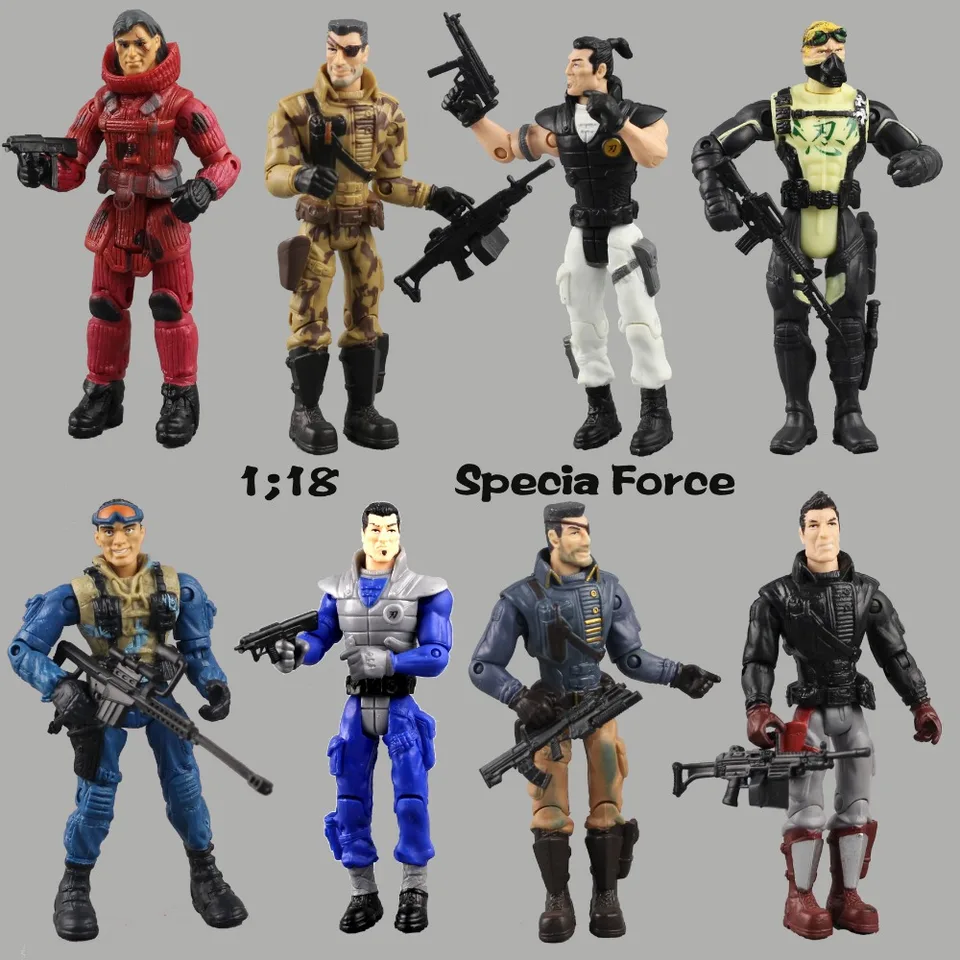 ラナードエリートフォース1:18ミリタリーアクションフィギュアドール