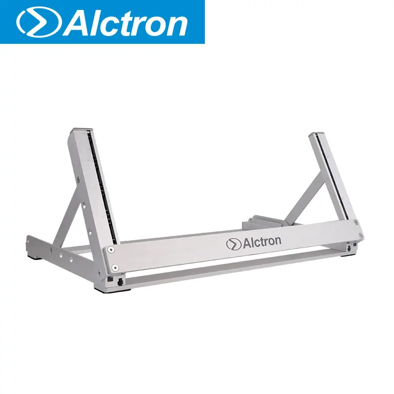 Alctron RS19-4U series desktop studio rack used in stage performance,angle adjustable, fodable design, place the devices in line