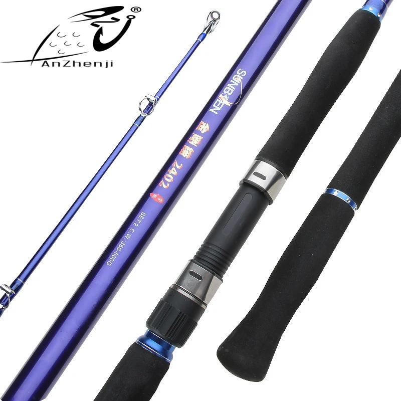 

High Carbon Fiber Anchor Fish Rod Set with Reel Long Super Hard Power Throwing Telescopic Fishing Rod Stream Seapole 1.8-3.6m