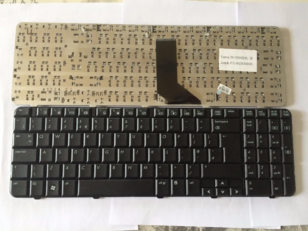 

Brand new UK keyboard for HP compaq CQ60 G60 G60-100 CQ60-100 .CQ60-200 CQ60-300 CQ60T Black laptop