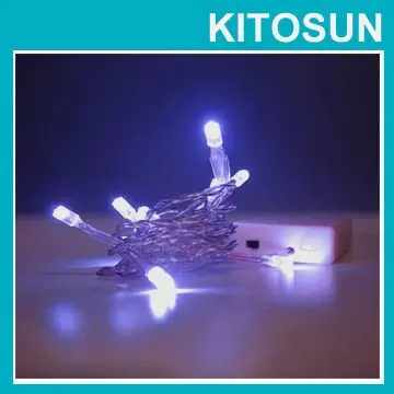 Wholesale KITOSUN AA Battery Operated led string lights Wedding Christmas Party 2M 30Pcs LED bulbs fairy Led rope light