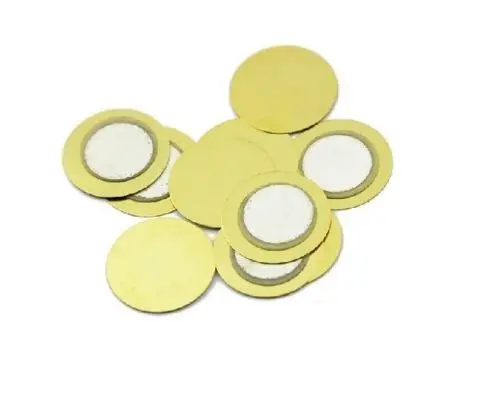 20PCS 12mm Piezo Elements Sounder Sensor Trigger Drum Disc + Copper