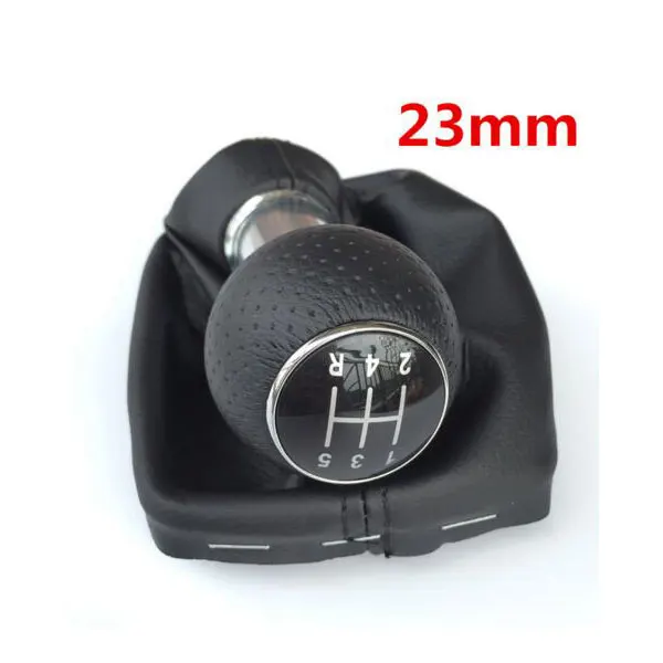 23mm 12mm Manul Gear 5/ 6 Speed Car Gear Shift Knob  For Audi A3 8L 1.6 Liter 1996 1997 1998 1999 2000 2001 2002 2003 Car Parts