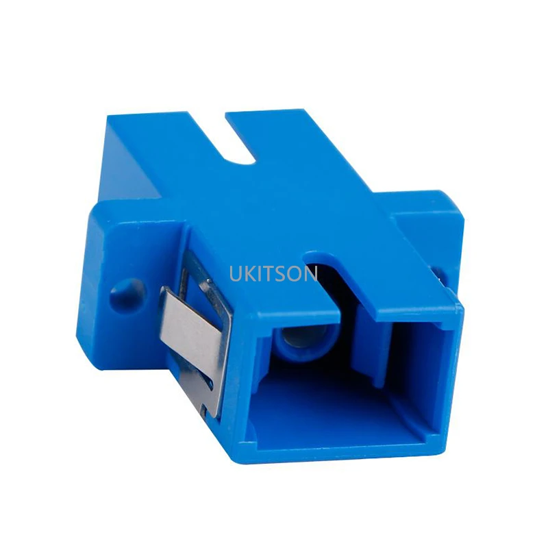 SC To SC Flange Coupler Jack Keystone Simplex SC-SC Fiber Optic UPC Adaptor For Communications Network Connector