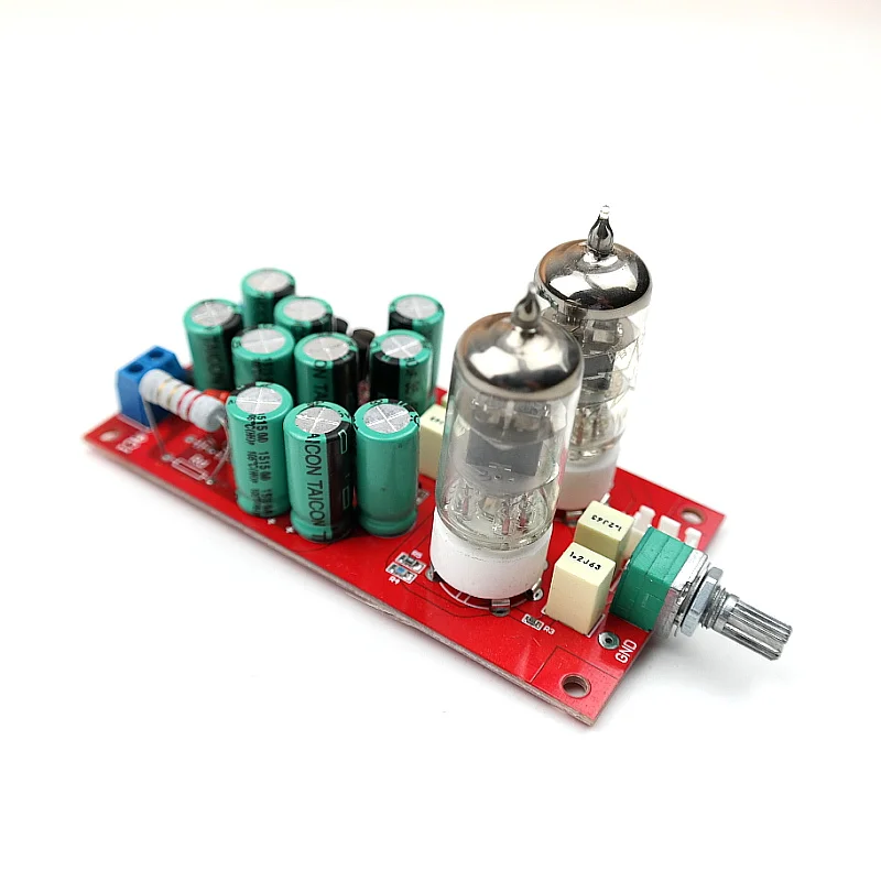 

6J1 HiFi stereo tube electronic valve Preamp Preamplifier amplifier board