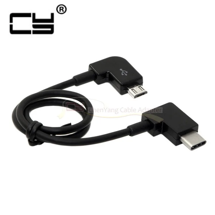 New 30cm 1ft Remote Controller Data Cable Type-C To Micro USB For DJI Mavic Pro Platinum Mavic Pro RC Accessories