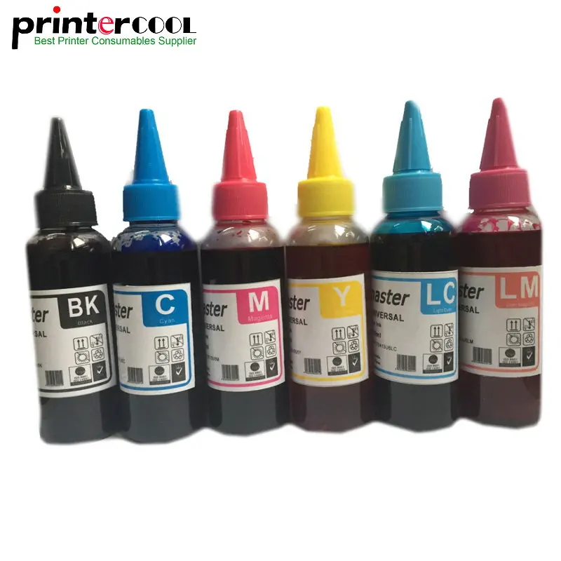 einkshop 600ML T5591 Dye Ink Refill Kits For Epson Stylus Photo RX700 Printer Ink T5591 - T5596 for Epson RX700 printer