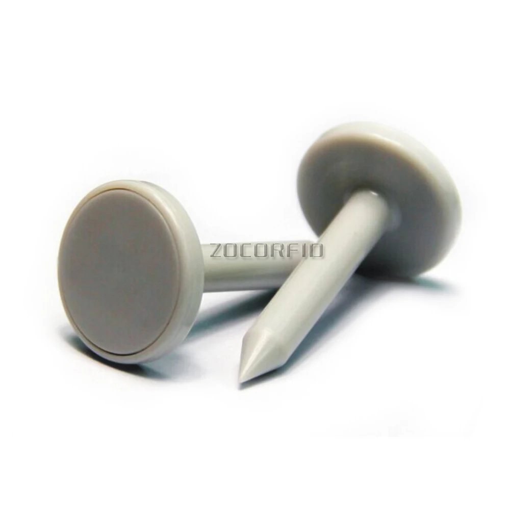 10pcs/lot ISO14443A S50 13.56MHZ NFC RFID Nail Tags  Proximity Smart Card for Tree Management / Guard Tour Patrol System