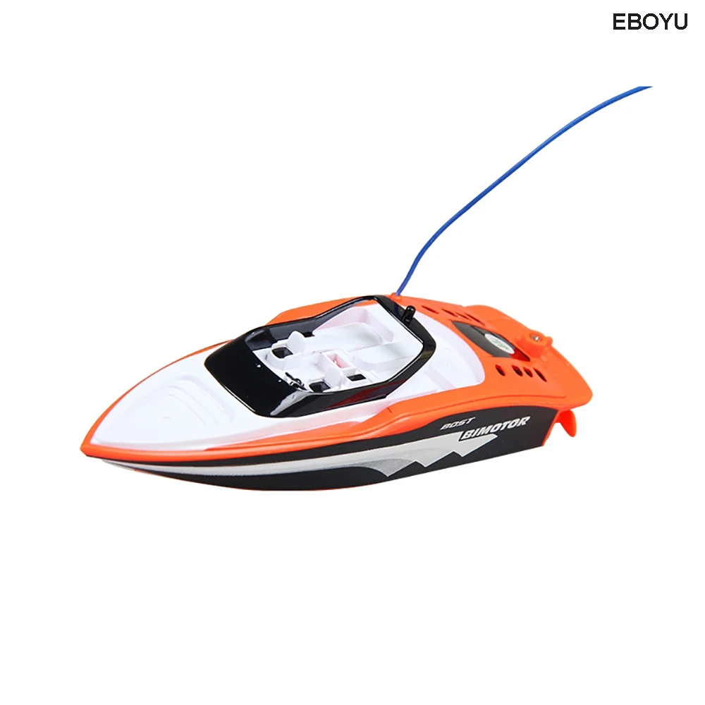 ShenQiWei 3392M 27MHz/40MHz Mini RC Boat Radio Controlled RC Racing Boat Rechargeable Ship RTR Gift Box