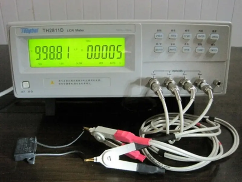 Tonghui-medidor de Indutância Elétrica Th2811d Lcr Bancada 0.2 10khz Laboratório Digital Ponte Novo