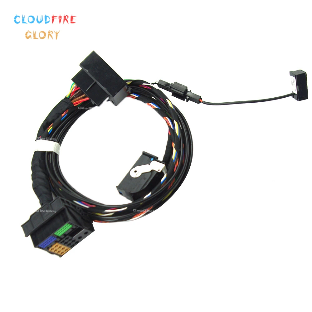 

1K8035730D Car Radio Bluetooth-Compatible Module Direct Plug Wireless Microphne Harness Cable For RNS510 9W2 9W7 9ZZ