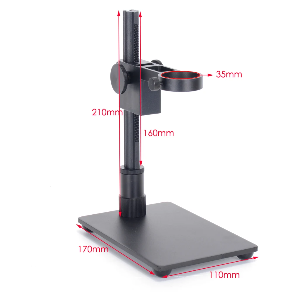 

Universal Adjustable Base Stand Holder Support Bracket Max 1.4"Diameter USB Digital Microscope Endoscope Magnifier camera