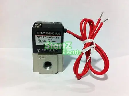 AC110V 1/2 ''VT307-3G-02 عالية التردد الملف اللولبي SMC