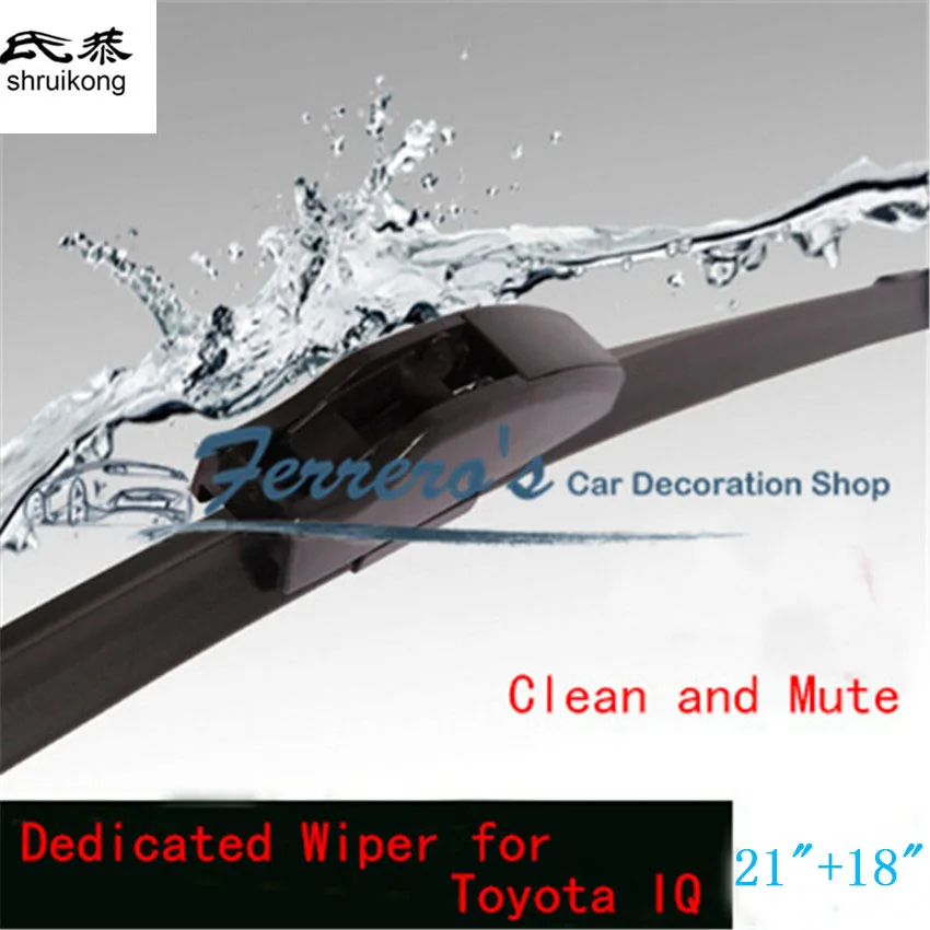 Car Styling Stickers Wiper BladesFor Toyota IQ (From 2008 Onwards) 21