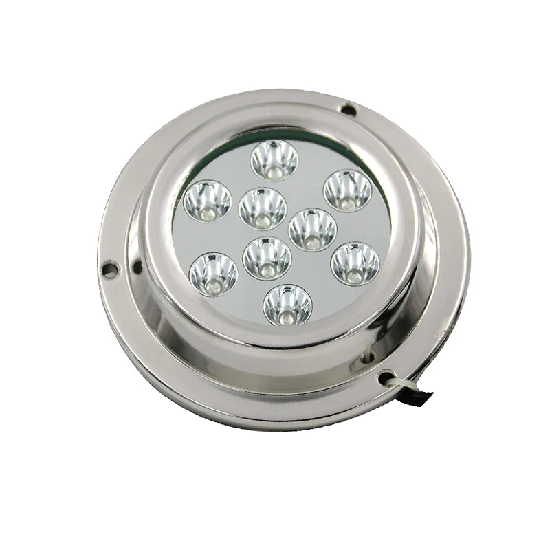 Imagem -03 - Barco de 1228v 27w 316 Estrutura de Superfície Led Iate Subaquático Piscina Luz da Piscina Aço Inoxidável