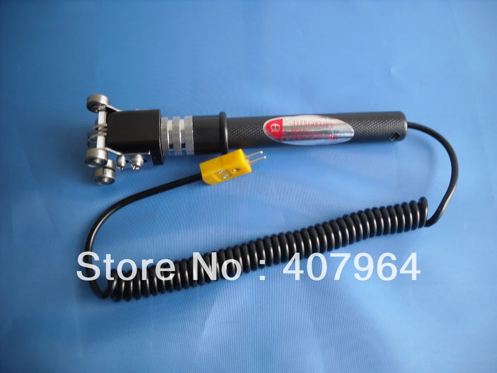 Four Wheel moving  thermocouple K Type and Miniature connector free Shipping ( not including digital thermometer)