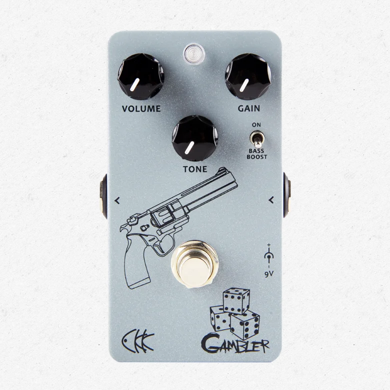 CKK Gambler High-Gain Overdrive Guitar Effect Pedal