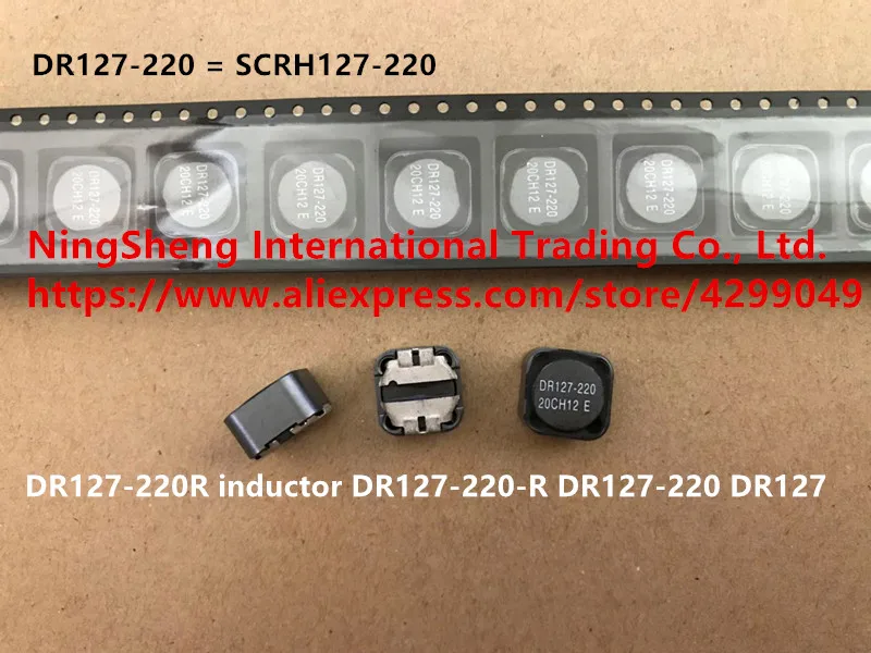 original-novo-100-dr127-220r-indutor-dr127-220-r-dr127-220-dr127-scrh127-220-scrh127