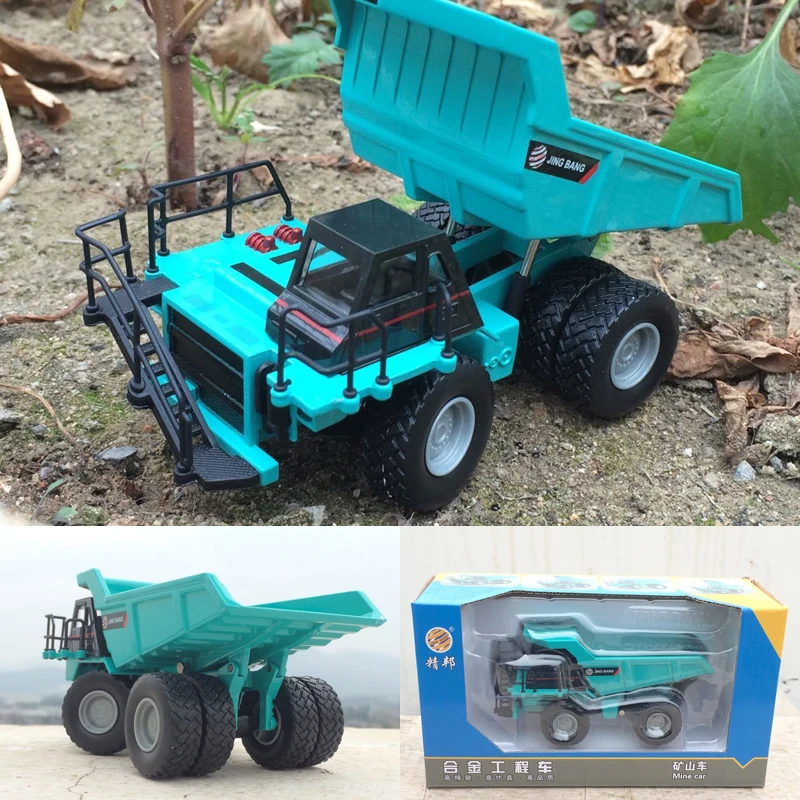 High simulation metal engineering vehicle,1:60 scale alloy Tub, truck, dump truck,alloy car model,Gift Package,free shipping