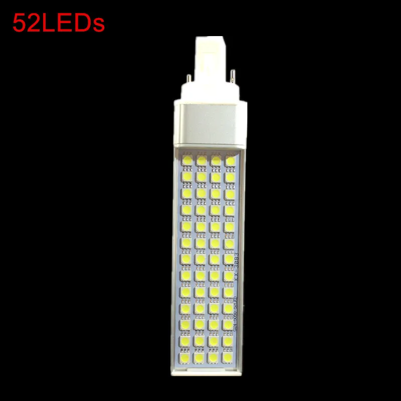 G24 LED žárovky 5W 7W 9W 12W 15W E27 LED kukuřice cibule lampa lehký SMD 5050 reflektor 180 stupňů AC85-265V vodorovný kolíček lehký