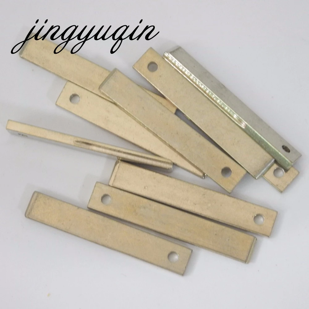 

jingyuqin HU83 Blank Key Replacement Uncut Blade with Groove on side for Peugeot 307 Citroen Car key 20pcs/lot