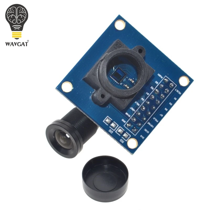 Free Shipping Guaranteed New 10Pcs Blue OV7670 300KP VGA Camera Module