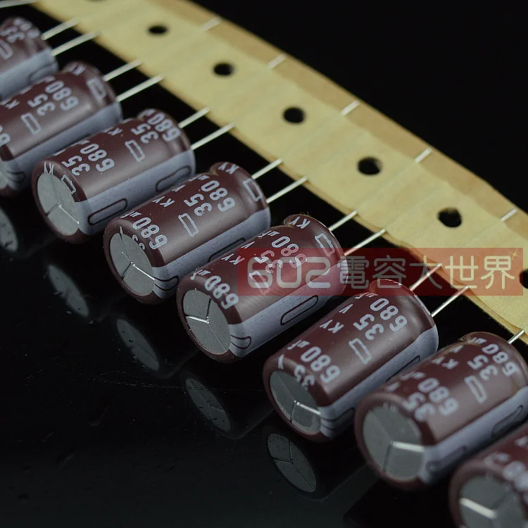 2020 hot sale 20PCS/50PCS NIPPON capacitance 35v680uf 680uf 35v KY high frequency capacitor 12.5*20 105 degrees Free shipping