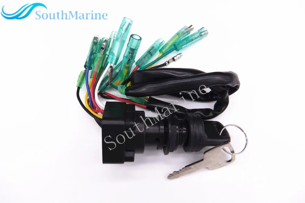 

Remote Control Box Ignition Switch / Main Switch Assy 703-82510-43-00 703-82510-42-00 for Yamaha Outboard Motors Push to Choke