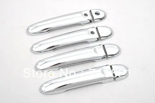 

Car Styling Chrome Door Handle Cover With Keyless Access For Nissan March Micra K13 2010-2013