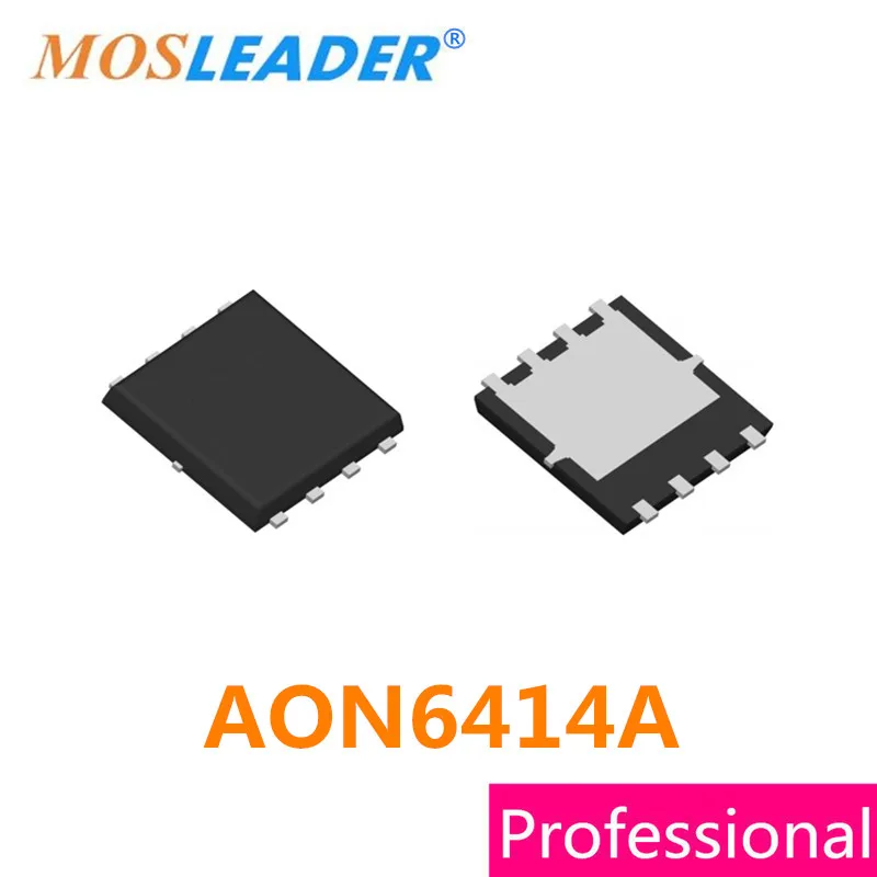 

Mosleader AON6414A AON6414 DFN5X6 100PCS 1000PCS 30V 50A QFN8 N-Channel Chinese High quality