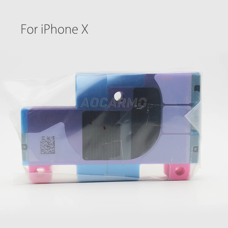 100Pcs/Lot Aocarmo Battery Adhesive Glue Tape Anti-Static Sticker Strip For iPhone 5S/6/6P/6S/6SP/7/7P/8/8P 4.7\