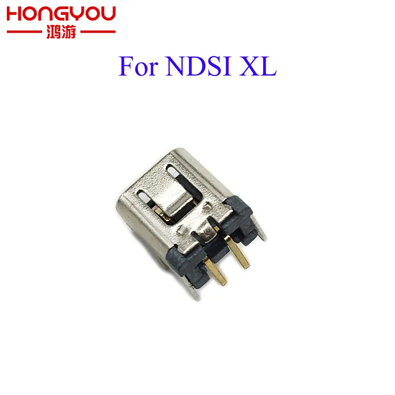 2PCS For NDSi Charging Port Socket Replacement for Nintendo For NDSi XL LL Power Jack