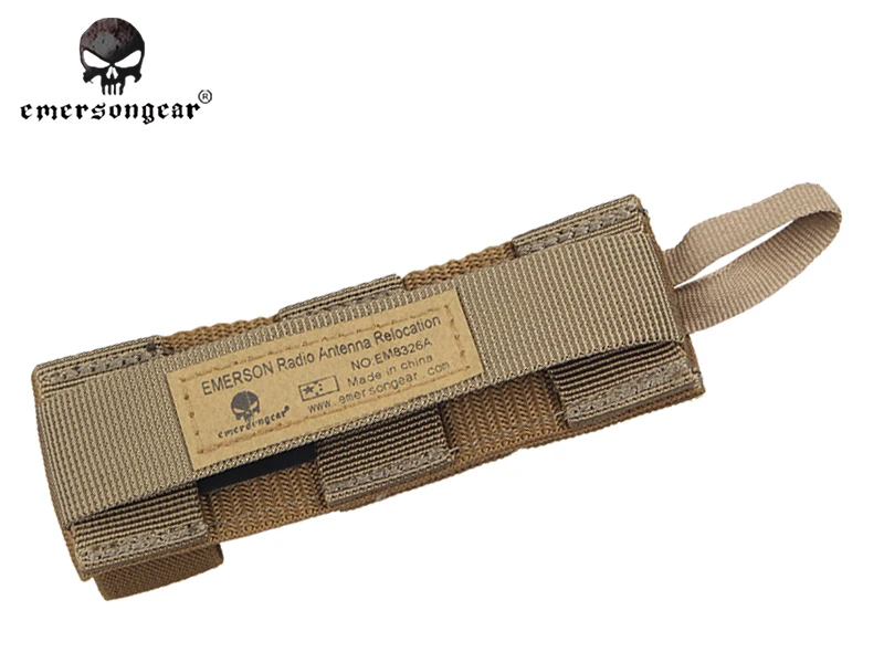 Emersongear-Tactical Radio Antenna Relocation Molle Pouch, Airsoft Combat EM8326