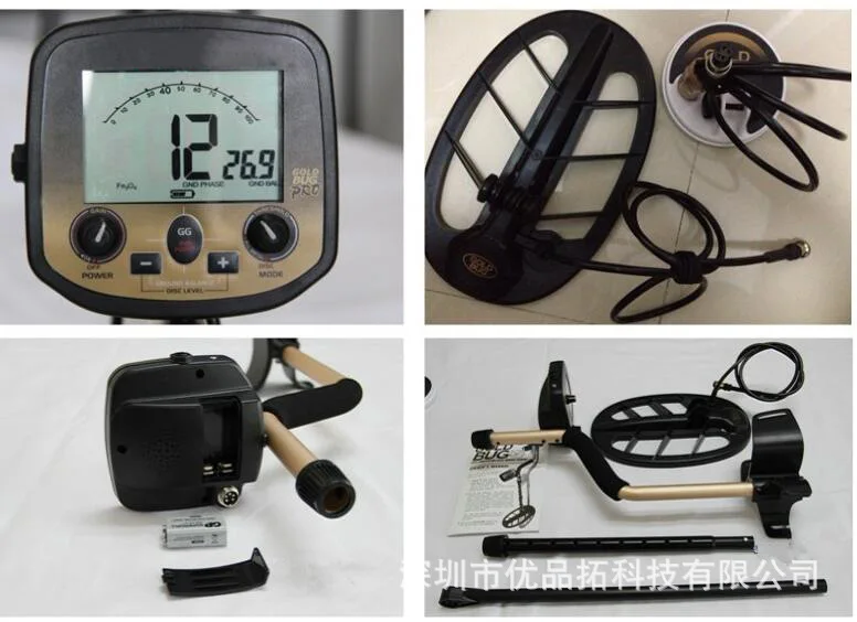 FISHER RESEAménagement LABS Gold Bug Pro, Gold Silver Wisure, Professional EDF Metal Detector, Digger, Long Distance, Double Coin