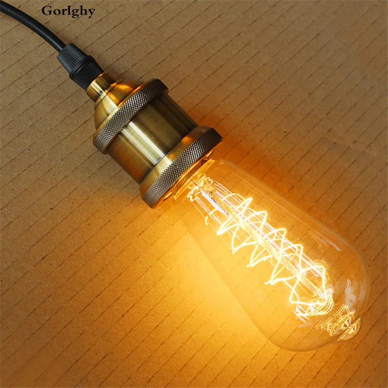 1pcs Edison Bulb Dimmable 40W E26/E27 LED Filament Bulbs ST64 Decorative Warm White Incandescent filament bulb lighting Retro