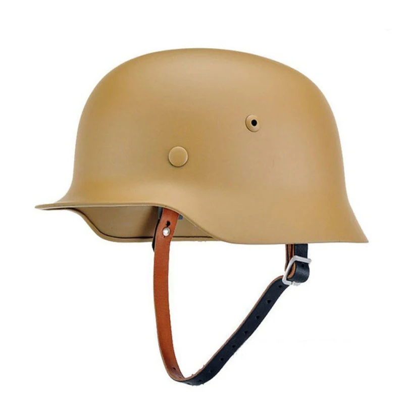 

WW2 WWII GERMAN GEAR ELITE WH ARMY M35 M1935 STEEL HELMET sand color