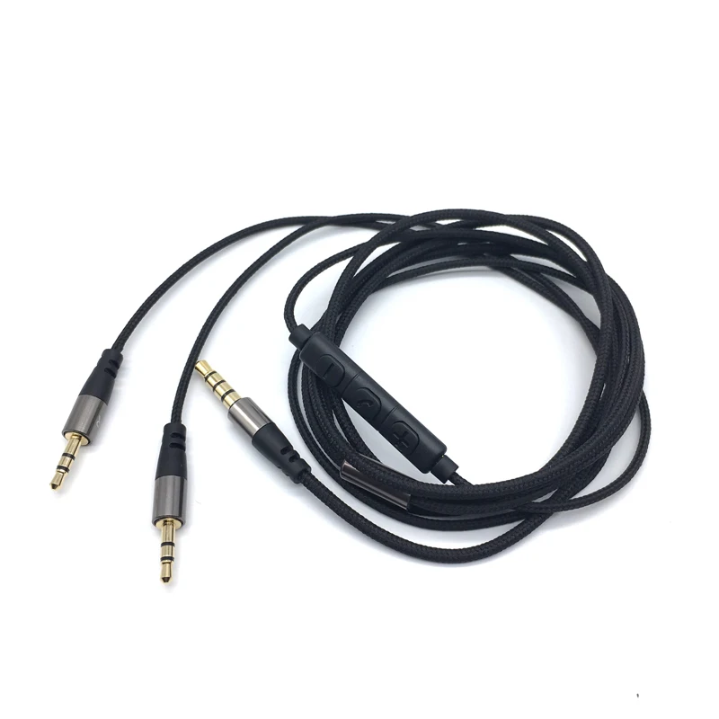 Audio Cable for sol Republic Headphone Master Tracks X3 HD V8 V10 V12 Earphone 3.5mm Male to 2.5mm Male M/M Replacement Cable